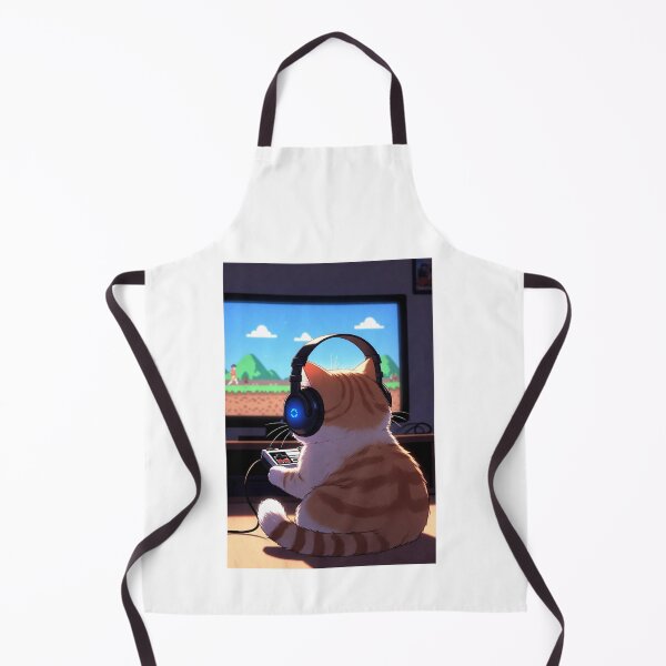 Item preview, Retro Gamer Cat – Classic Video Game Session designed and sold by NextNoob485.