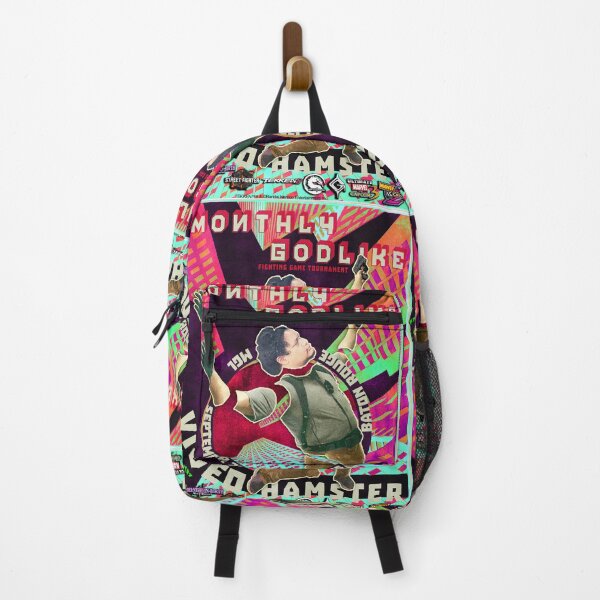 Item preview, Monthly Godlike Video Hamster Poster designed and sold by GuyInGreen.
