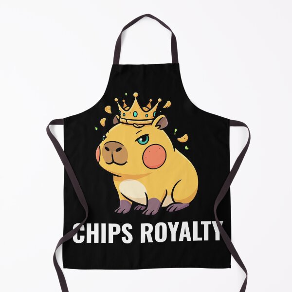Item preview, Chips Royalty - Smug Capybara King designed and sold by AdriqnArt.