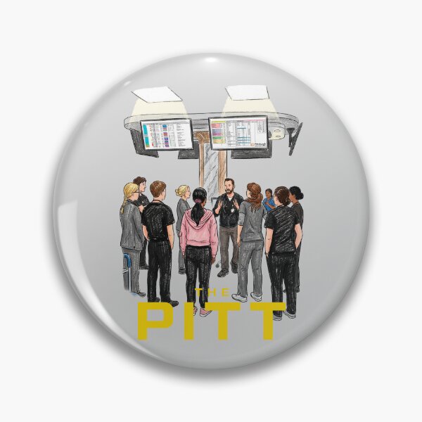 Item preview, The Pitt tv show poster designed and sold by PatyEmiko.