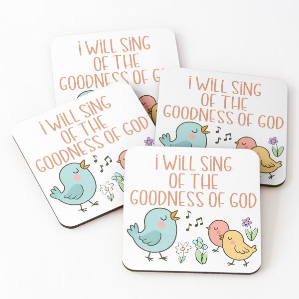 Item preview, Christian Design I Will Sing of the Goodness of God designed and sold by Selah & Grace Designs.