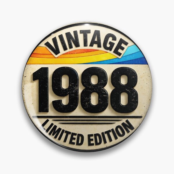 Item preview, Limited Special Edition Birthday Year 1988 designed and sold by gear-posters.
