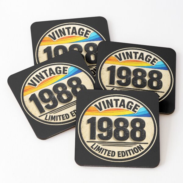 Item preview, Limited Special Edition Birthday Year 1988 designed and sold by gear-posters.