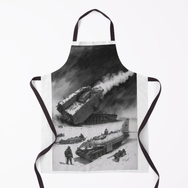 Item preview, Stylized AI War Scene – Tank & Fighter Jet in Dramatic Battlefield designed and sold by IosArt.