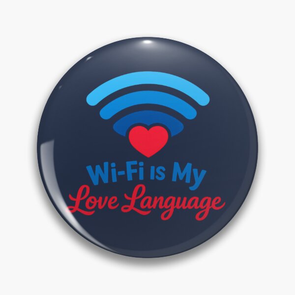 Item preview, Wifi Love Language Cute Tech Pun | Funny Internet Nerd Aesthetic designed and sold by PopCulturePixel.