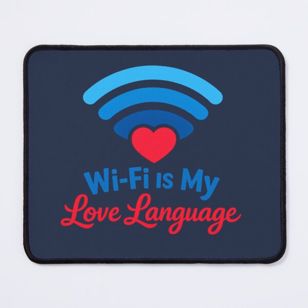 Item preview, Wifi Love Language Cute Tech Pun | Funny Internet Nerd Aesthetic designed and sold by PopCulturePixel.