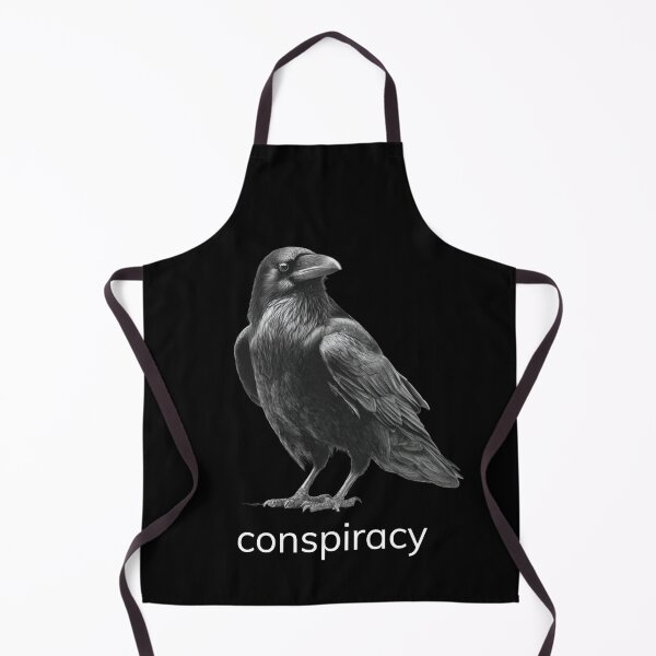Item preview, Animal Groups: Raven Conspiracy Candid White Text designed and sold by WhimsyWildWear.