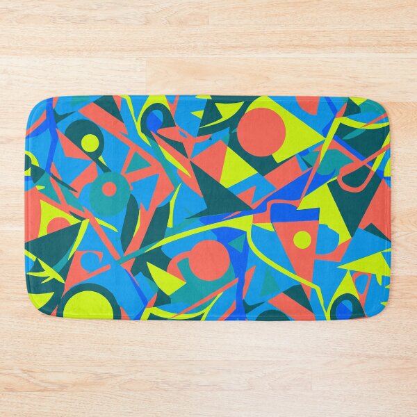 Item preview, Vibrant Abstract Geometric Design designed and sold by RidaSalArt.
