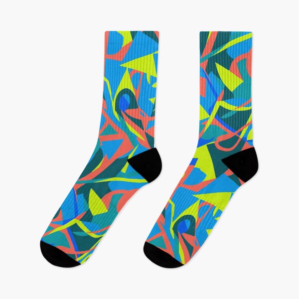 Item preview, Vibrant Abstract Geometric Design designed and sold by RidaSalArt.