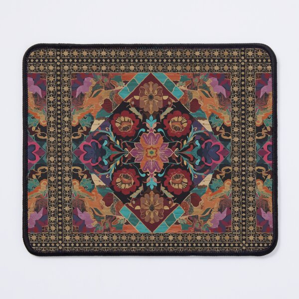 Item preview, Colorful Floral Tile Pattern designed and sold by RidaSalArt.
