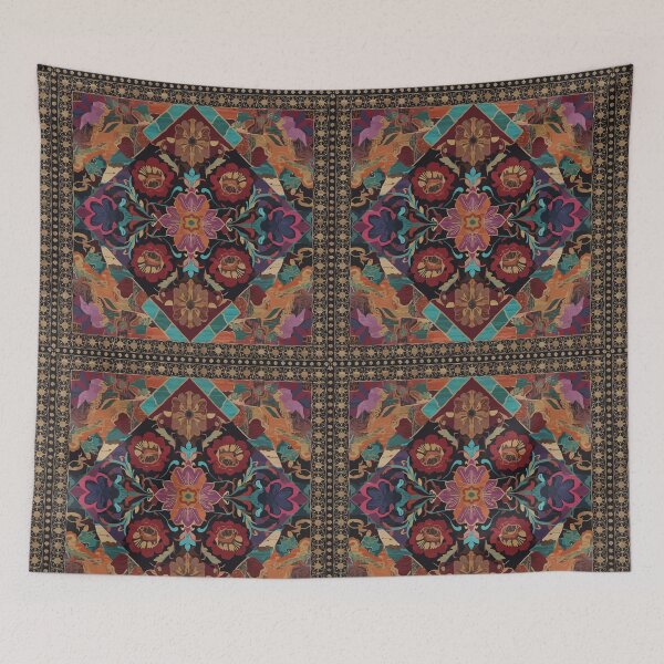 Item preview, Colorful Floral Tile Pattern designed and sold by RidaSalArt.