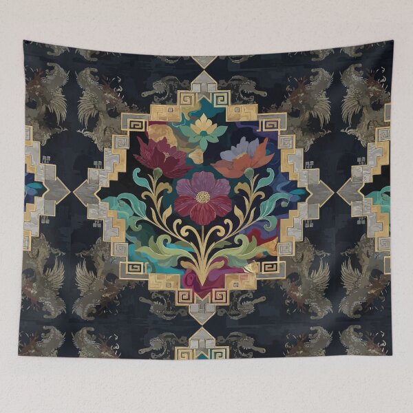 Item preview, Ornate Floral with Greek Influence designed and sold by RidaSalArt.