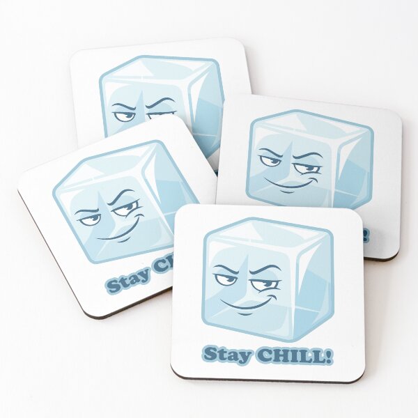 Item preview, Stay chill ice cube designed and sold by tigrootiger.