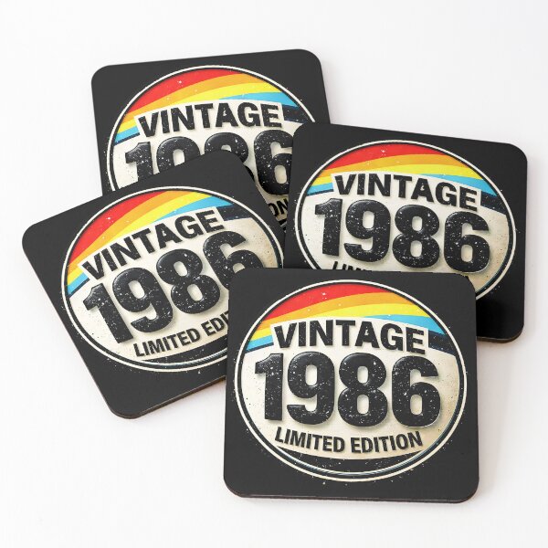Item preview, Limited Special Edition Birthday Year 1986 designed and sold by gear-posters.