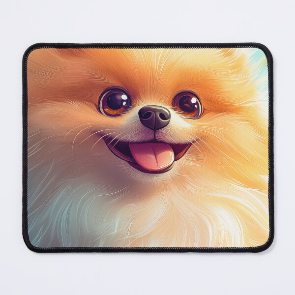 Item preview, Cute Pomeranian Dog Portrait designed and sold by PetsArt.