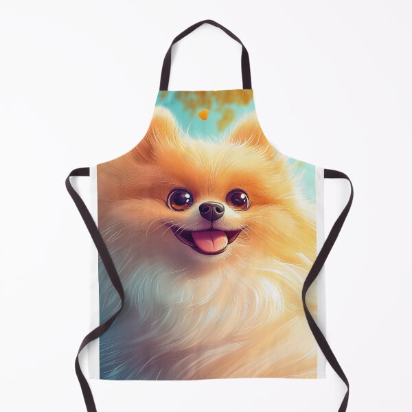 Item preview, Cute Pomeranian Dog Portrait designed and sold by PetsArt.