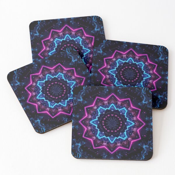 Item preview, Neon Mandala with Electric Glow designed and sold by RidaSalArt.