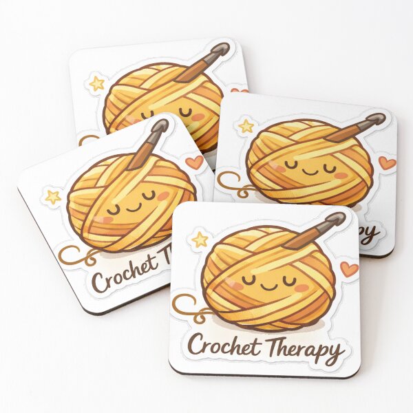 Item preview, Crochet Therapy – Cozy Yarn For Crochet Lovers designed and sold by Lavoretty.