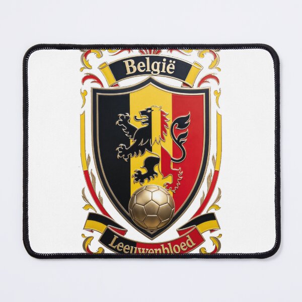 Item preview, Belgium Lion Might T-Shirt, Leeuwenbloed Lion Soccer Mug, Belgian Flag Nobility Badge Gift designed and sold by YMLux.