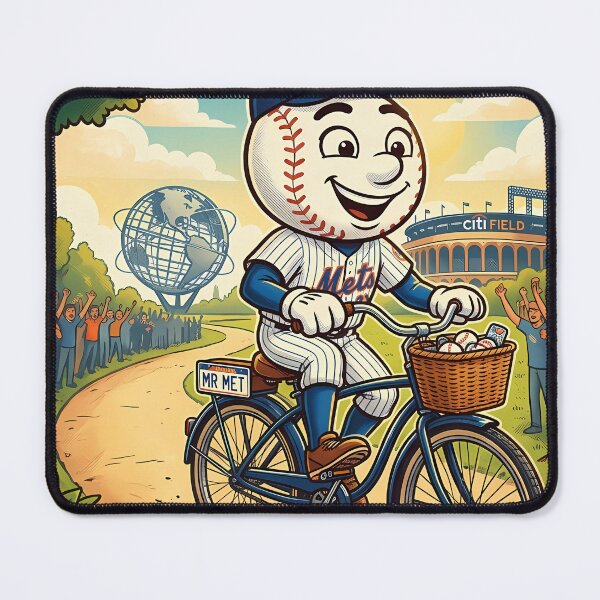 Item preview, Mr. Met Riding a Bike designed and sold by jpal74.