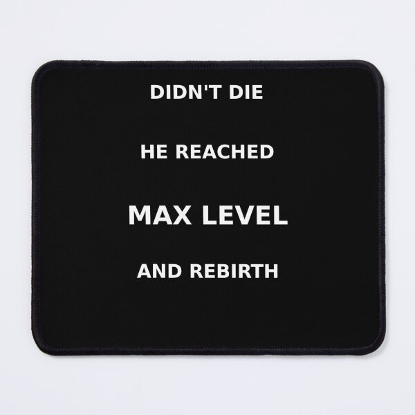 Item preview, Chuck Norris Didn’t Die – He Reached Max Level And Rebirth designed and sold by Lineforge by BehrfectMoments.