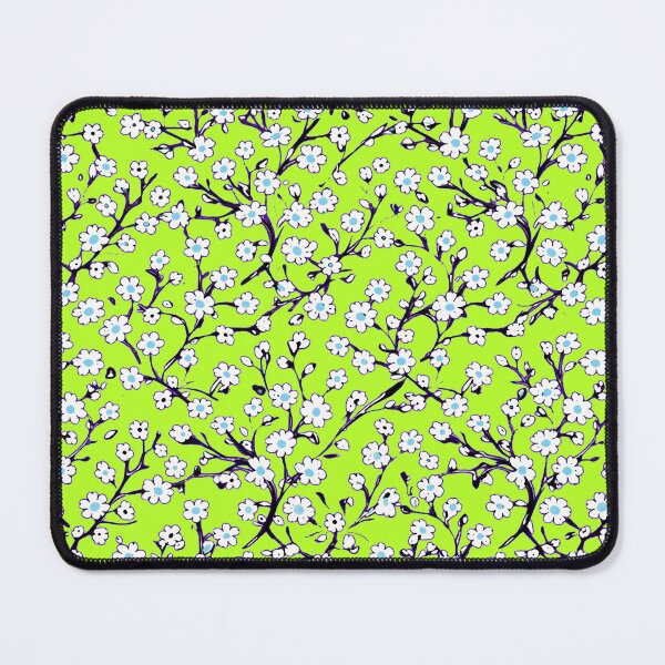 Item preview, Chartreuse Neon Cartoon Spring Floral Daisy Blossoms designed and sold by BeJolley.
