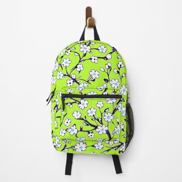 Item preview, Chartreuse Neon Cartoon Spring Floral Daisy Blossoms designed and sold by BeJolley.