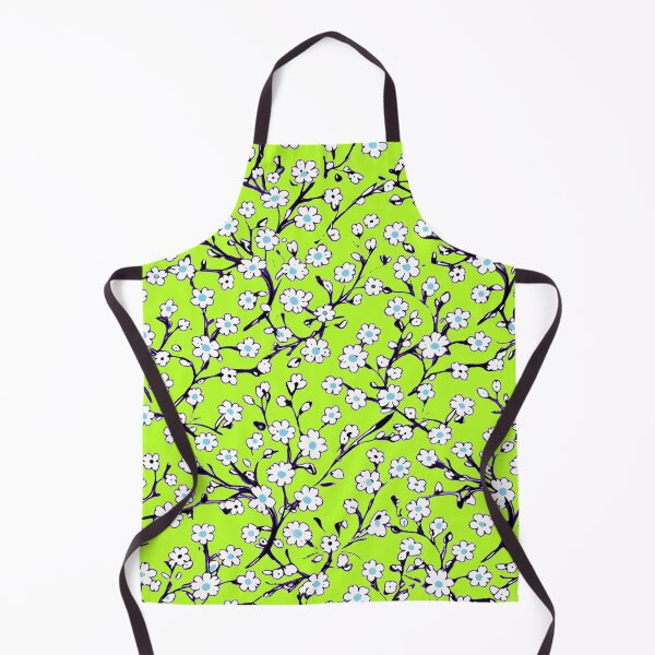 Item preview, Chartreuse Neon Cartoon Spring Floral Daisy Blossoms designed and sold by BeJolley.
