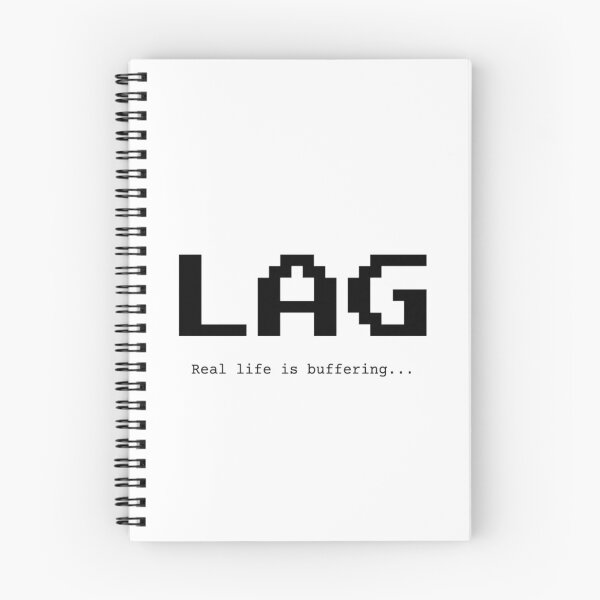 Item preview, LAG - Real Life Is Buffering Gamer Pixel Art designed and sold by NovaVesta.