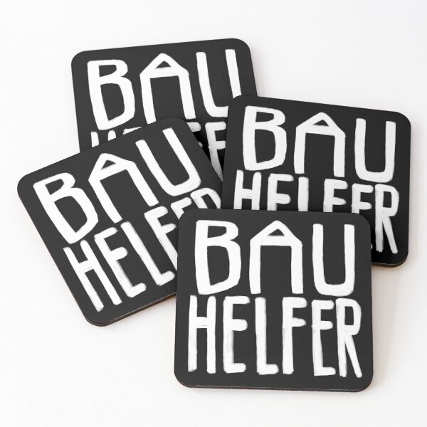 Item preview, Baustelle, Bau Helfer, Bauhelfer designed and sold by badlydrawnbabe.