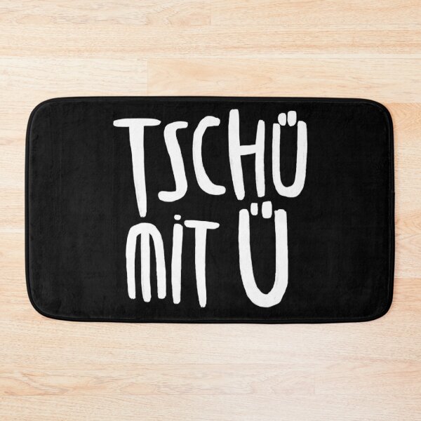 Item preview, Say goodbye in a funny way, bye with a Ü designed and sold by badlydrawnbabe.