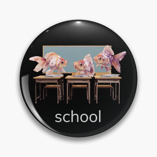 Item preview, Animal Groups: Fish School White Text designed and sold by WhimsyWildWear.