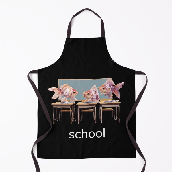 Item preview, Animal Groups: Fish School White Text designed and sold by WhimsyWildWear.