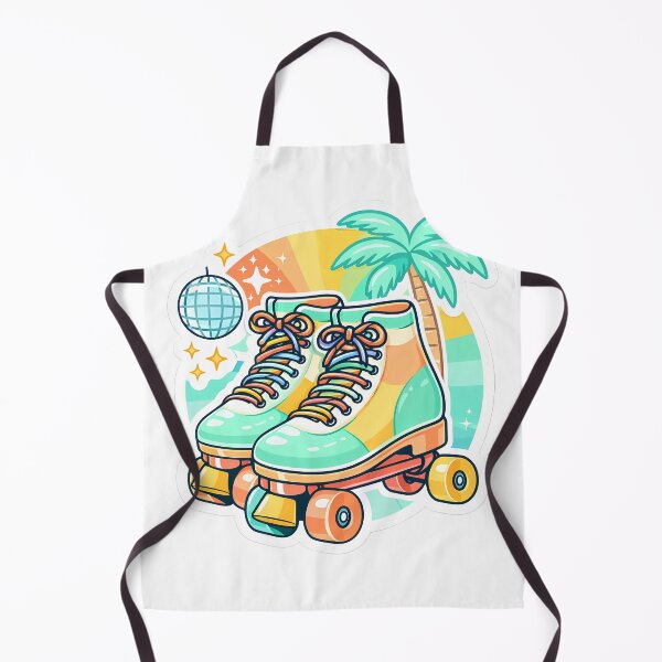 Item preview, Retro Rainbow Roller Skates - Summer vibes Sticker designed and sold by Art-Selling.