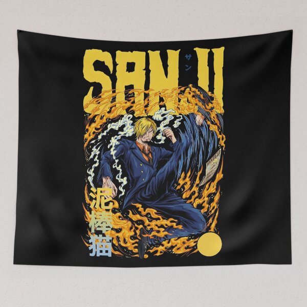 Item preview, Vinsmoke Sanji – The Black Leg designed and sold by ANIME HEAT.