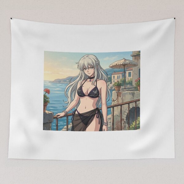 Item preview, Fate/Grand Order Morgan Le Fay - Sexy Bikini Retro 90s Anime Style designed and sold by GachaGooners.
