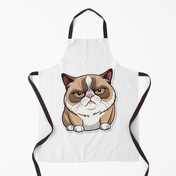 Item preview, Funny Grumpy Cat Cartoon Meme - 8 designed and sold by RELAX STATION.