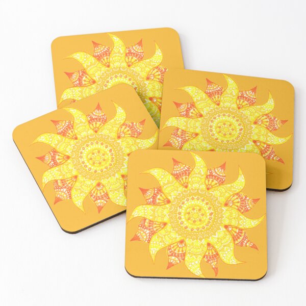Item preview, Blazing Sun Mandala designed and sold by GDiEDesigns.