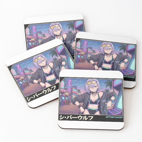 Item preview, Honkai Star Rail Silver Wolf - Sexy Bikini Retro 90s Anime Style designed and sold by GachaGooners.