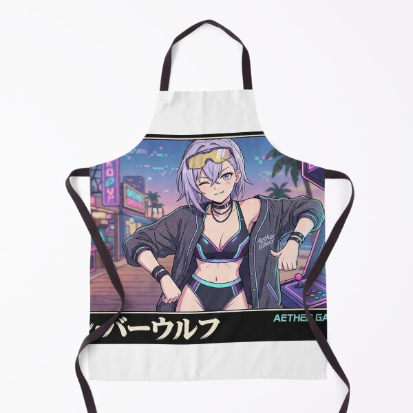 Item preview, Honkai Star Rail Silver Wolf - Sexy Bikini Retro 90s Anime Style designed and sold by GachaGooners.