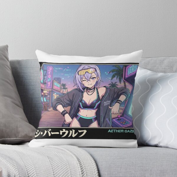 Item preview, Honkai Star Rail Silver Wolf - Sexy Bikini Retro 90s Anime Style designed and sold by GachaGooners.