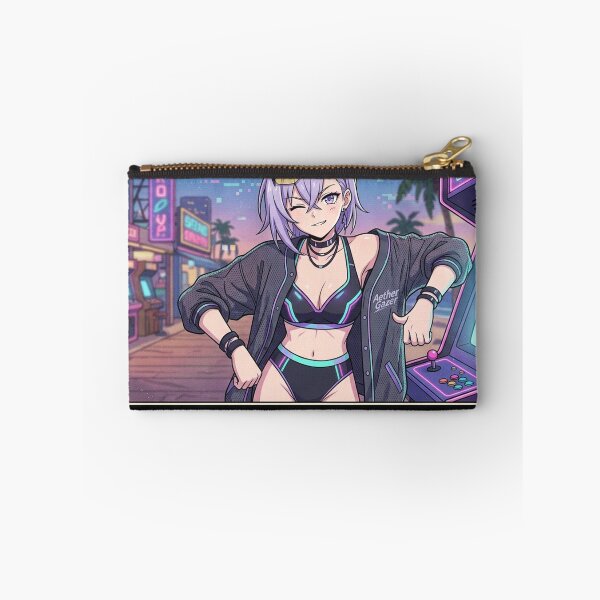 Item preview, Honkai Star Rail Silver Wolf - Sexy Bikini Retro 90s Anime Style designed and sold by GachaGooners.