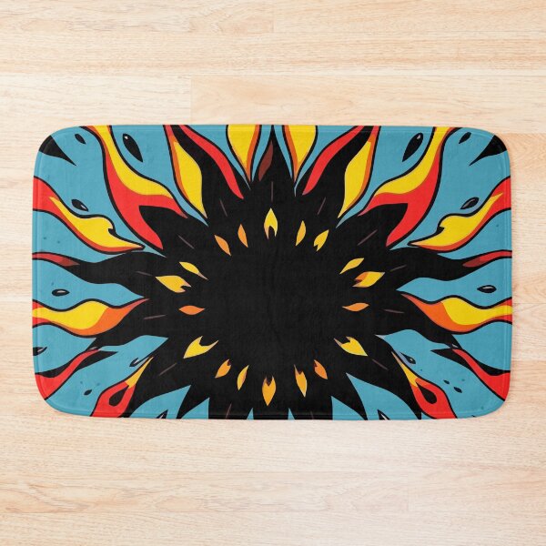 Item preview, Fiery Abstract Art with Flame Motif designed and sold by RidaSalArt.