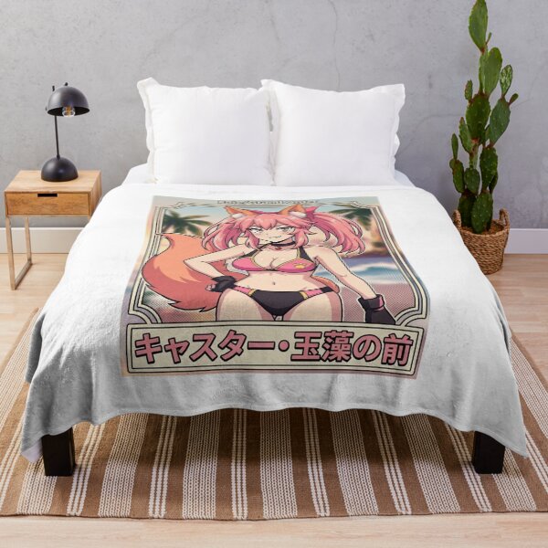 Item preview, Fate/Grand Order Tamamo No Mae - Sexy Bikini Retro 90s Anime Style designed and sold by GachaGooners.