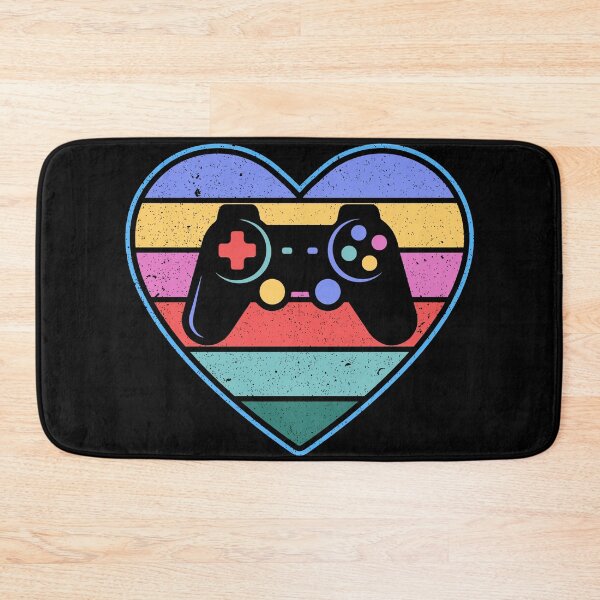 Item preview, Love heart gaming pad, gaming controller fan designed and sold by LeedsArtStudio.
