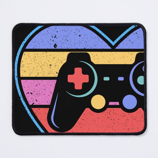 Item preview, Love heart gaming pad, gaming controller fan designed and sold by LeedsArtStudio.