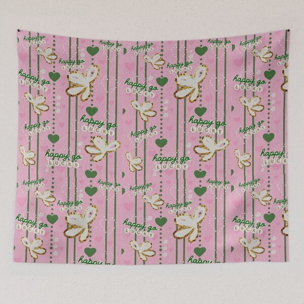 Item preview, Happy Go Lucky designed and sold by ladyMAKES.