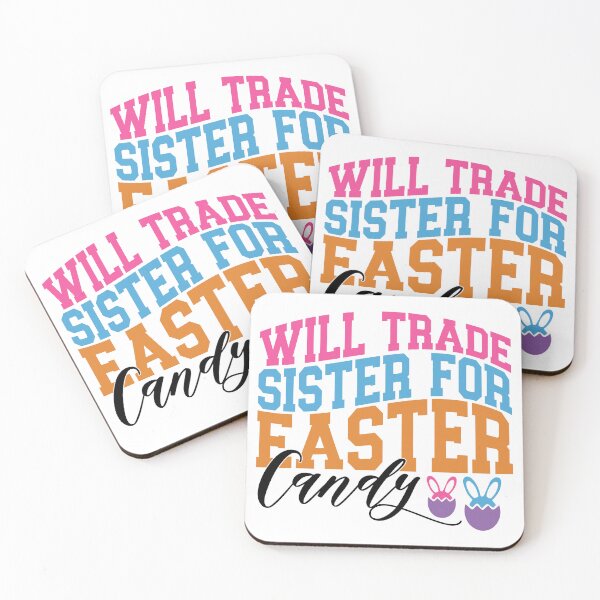 Item preview, Will Trade Sister for Easter Candy - Funny Sibling Spring Aesthetic designed and sold by FuzionRaptor.