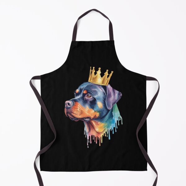 Item preview, Royal Rottweiler King – Crowned Rottie Dog Watercolor Art designed and sold by Silaris Designs.