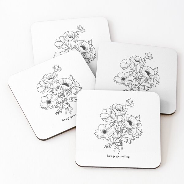 Item preview, keep growing - Minimalist Wildflower Aesthetic designed and sold by NovaVesta.